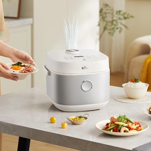 BEAR小熊 铁釜电饭煲3L  防溢易清洁 微压烹饪 0 氟健康不粘煮饭锅 RC-5L30A19