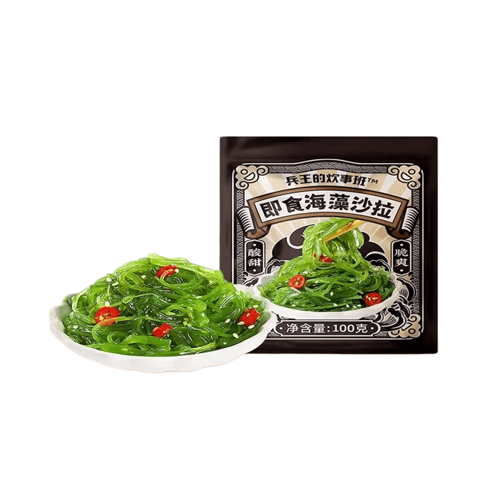 Low-fat dulse shreds - A delicious cold-named dish of seaweed shreds. Sweet and sour flavor 100g/box
