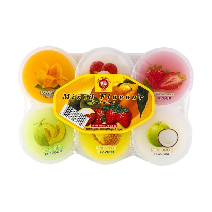 Assorted Pudding  3.5 oz*6