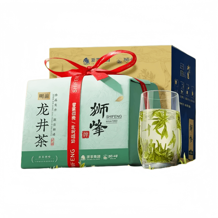 中国直邮】 狮峰茶叶狮峰牌2026新茶明前一级龙井43号绿茶叶正宗春茶纸