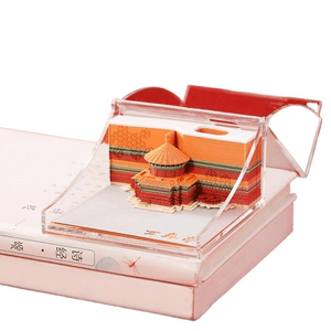 【中国直邮】 故宫淘宝 上新了故宫 3D立体便签 万春亭 104*104*62.5mm