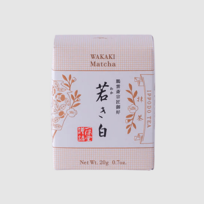 Ippodo Tea Shop Matcha Powder Wakaki Usui Light Tea 20g