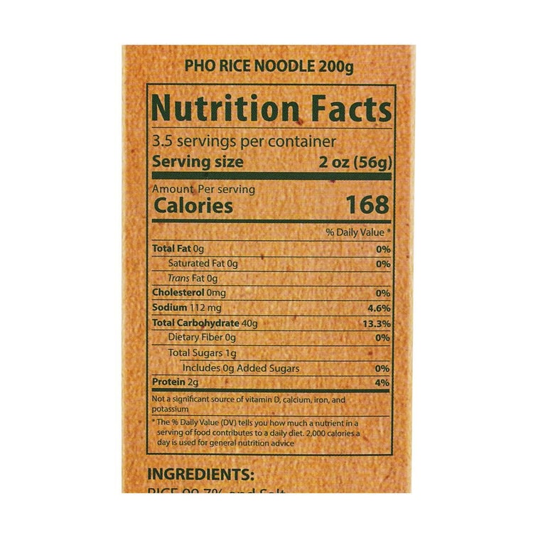 PHO Rice Noodle , 7.05 oz【For Pho and Stir-Fry】 5