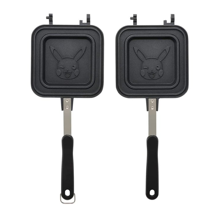 [일본 직배송] SKATER×피카츄 샌드위치 철판 눌어붙지 않는 팬 1팩 4