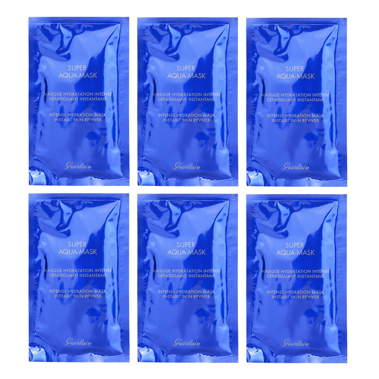 GUERLAIN SUPER AQUA-MASK 6枚入り Guerlain Super Aqua-Mask (Sheet Mask) 6pcs - Yami.com