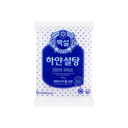 韩国CJ希杰  BEKSUL白雪 特选白砂糖 白糖 1000g【可用于烘焙甜品日常调味】