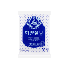 韩国CJ希杰 BEKSUL白雪 特选白砂糖 白糖 1kg【可用于烘焙甜品日常调味】