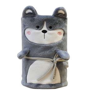 【중국 직송】 HSPM 신스타일 만화 산호 양털 소파 커버 담요 에어컨 담요 Erha 100*170cm