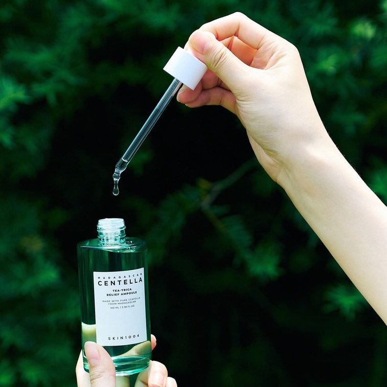 韓國SKIN1004理膚天使 馬達加斯加 積雪草茶樹控油修護安瓶精華 100ml 舒緩維穩 改善毛孔粗大泛紅 強韌屏障 敏感肌痘痘肌急救護理 10