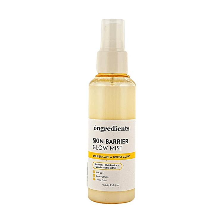 Ongredients Skin Barrier Glow Mist Dual-Layer Facial Mist with Glutathione 3.38 fl oz×1 + Skin Barrier Calming Lotion EX Centella Asiatica 5.07 fl oz×1【Value Pack】