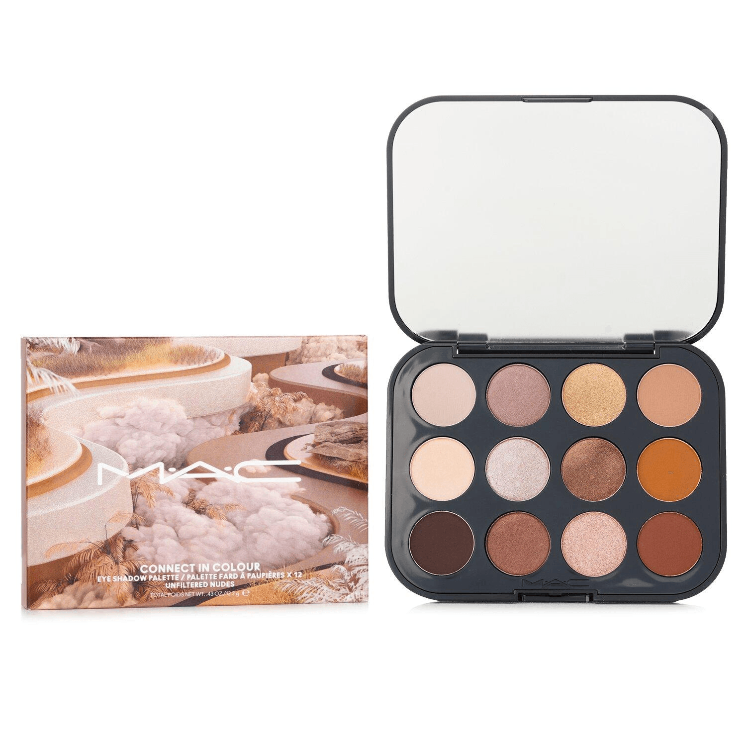 MAC コネクト インカラー アイシャドウ（アイシャドウ12色）パレット
