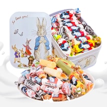 【11 Random Flavors】Shanghai Milk Candy Gift Box 118g –  Assorted Candy, Christmas & New Year Snack, Birthday Gift for Friends【Jackson Wang’s Sweet Childhood Memory】