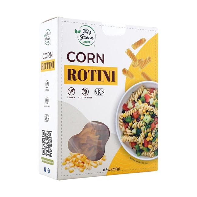 Corn Rotini ,8.81 oz 【Vegan】【Gluten Free】