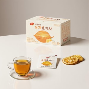 Yuzu Hoji Tea Bag, 0.63 oz【Citrus&Fruity&Floral Flavors】