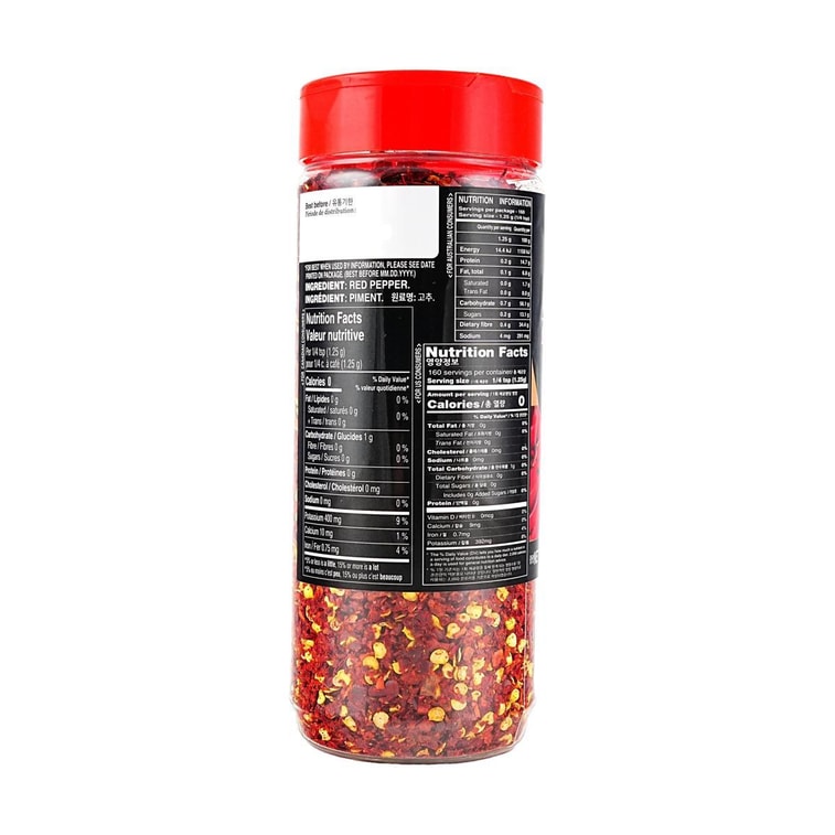 韓國WANG 粗厚辣椒粉 碎紅辣椒麵 200g【可用於醃製泡菜日常調味等】 4