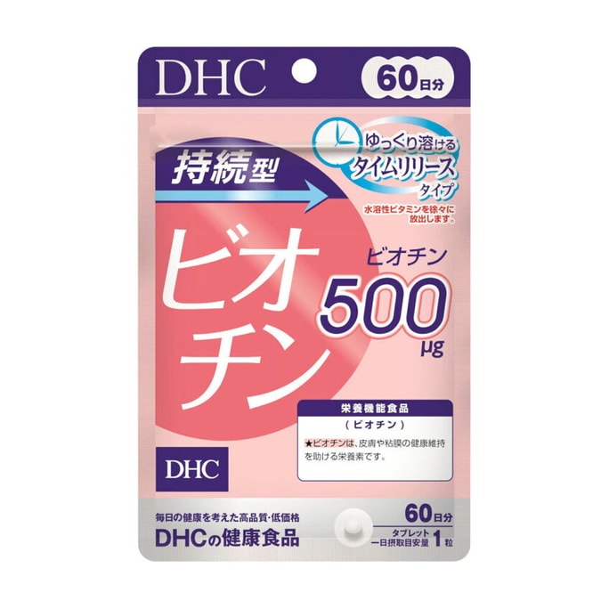 Sustainable Biotin 60pcs