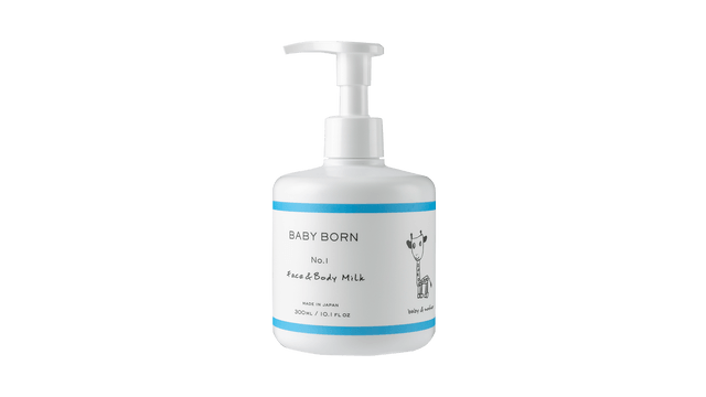 mi＊＊BABY BORN Face & Body Milk 300ml mi＊＊BABY BORN Face & Body Milk 300ml BABY BORN Face&Body