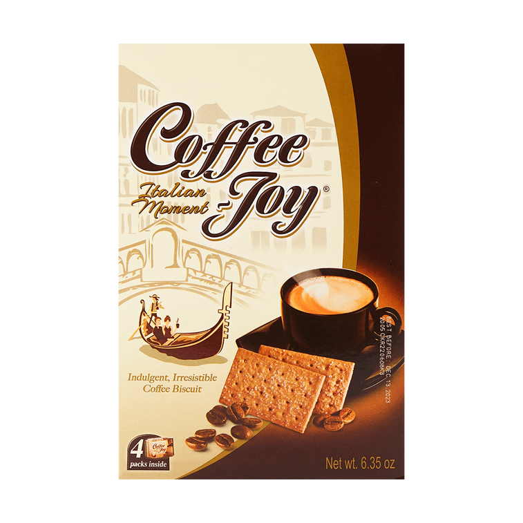 印尼MAYORA 咖啡味薄脆餅乾 4包入 180g 4