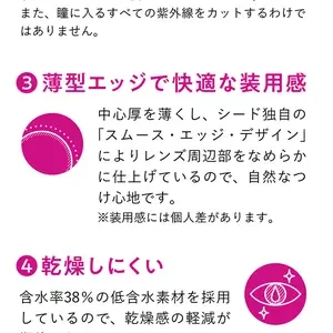 【日本直邮】 日本 SEED 日抛  1day Fine UV plus 透明片 90片装(30枚装✖3) 度数-2.75(275) 预定4-6天 DIA:14.0mm   BC:8.7mm