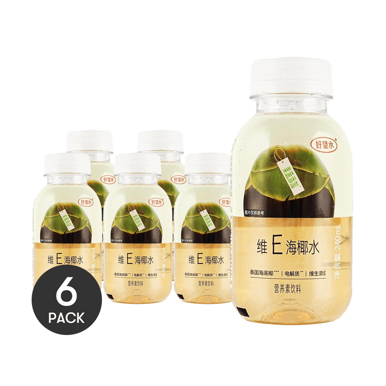 シーココナッツドリンク 8.1液量オンス×6【6パック】【電解質とビタミンEが豊富】 4