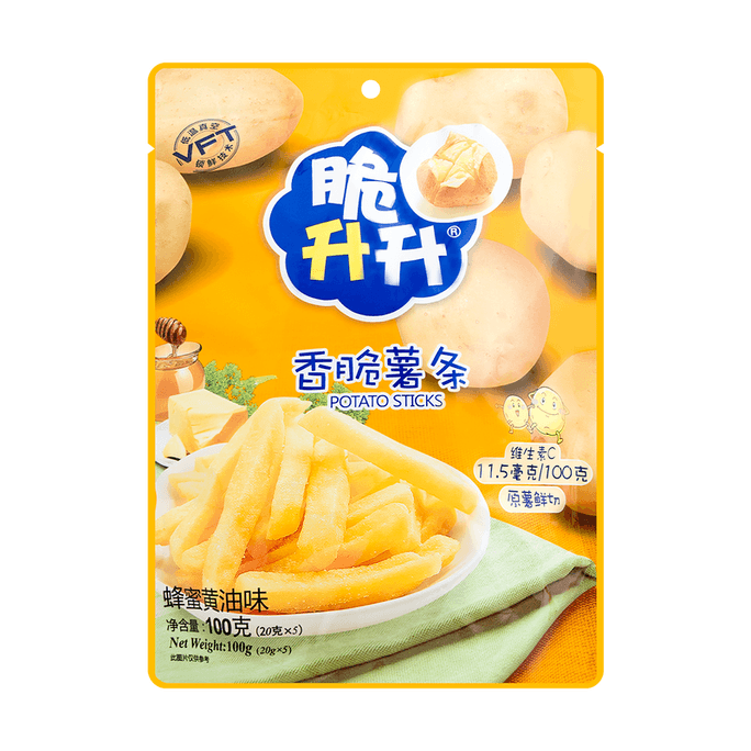脆升升 香脆薯条 蜂蜜黄油味 100g