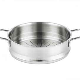 3'' High Wall Stainless Steel Steamer Basket  24cm