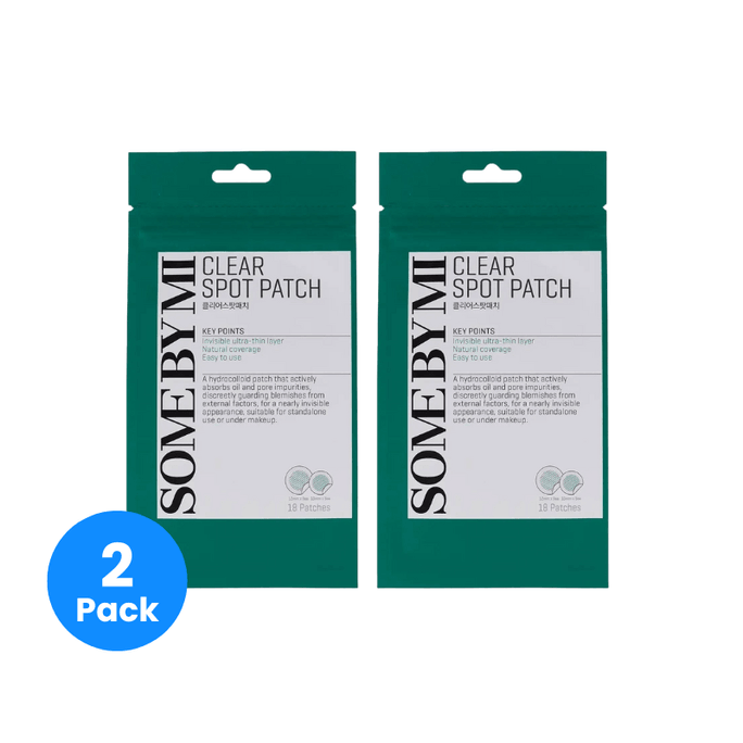 SOMEBYMI Clear Spot Patch 18pcs*2