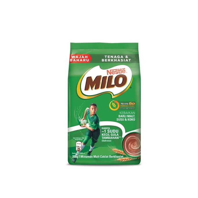MILO Activ-Go Chocolate Malt Powder 200g