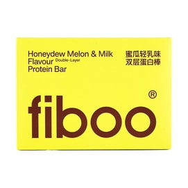 FIBOO 双层蛋白棒 25g*5 哈密瓜味