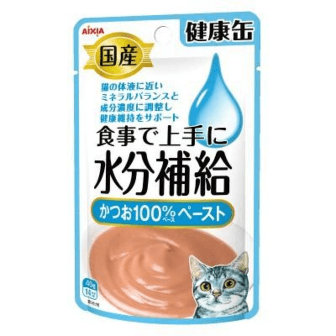AIXIA Hydration Supplement Bonito Flakes for Cats 40 g