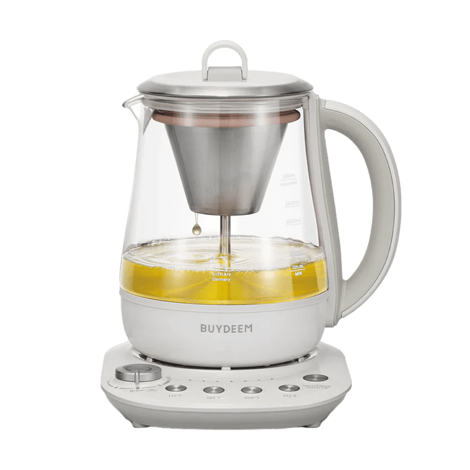 Electric Tea and Coffee Steam Brewer ABS Plastic 1.5L K156