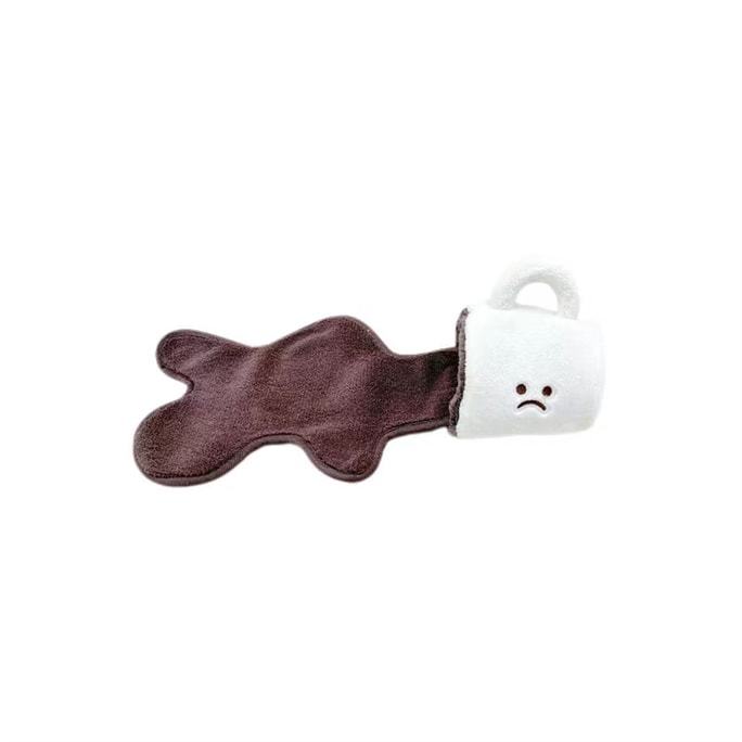 Sad Time Doll Plush Pendant/Keychain/Funny Creative Cigarette Gift/Doll Niche-Coffee Cup 1Pc