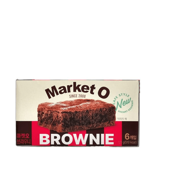 【中國直郵】 韓國 Market O MARKETO土布朗尼蛋糕120g*1盒