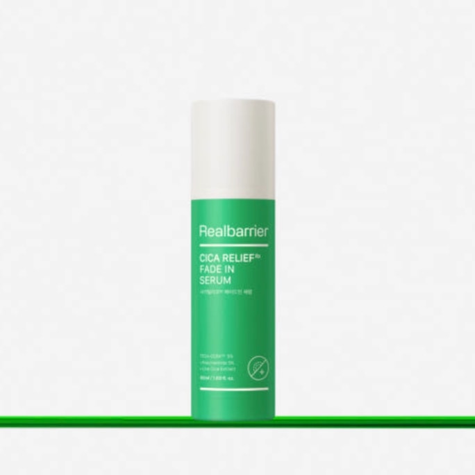[홍콩 직배송] 리얼 배리어 나이아신아마이드 5% 병풀추출물 50ml (한국) - 피부를 진정시키고 회복시키며, 여드름 흉터와 칙칙함을 완화하고, 피부톤을 밝게 해줍니다. 민감성 피부에도 적합합니다. 피부과 전문의 추천 제품입니다.