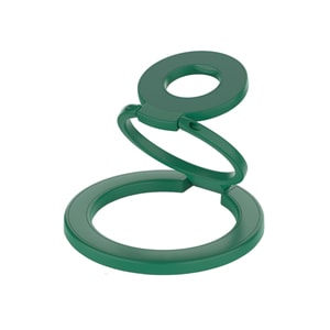 [중국 직배송] HSPM 양면 자석 회전 스탠드 데스크탑 링 버클 뒷면 자석 이중 링 접이식 휴대폰 스탠드 진녹색 F 1개