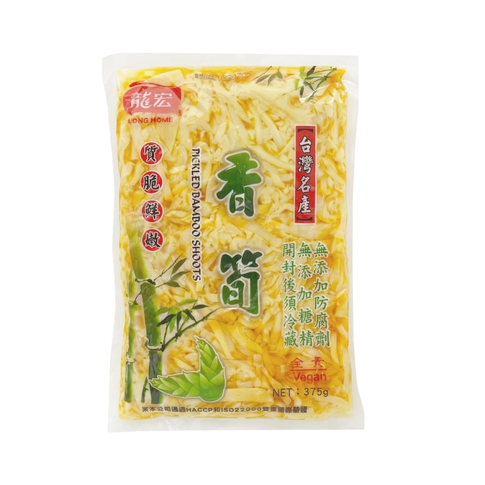 [台灣直郵]龍宏 香筍 375g