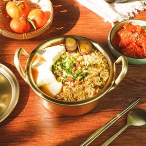 Jin Ramen- Korean Style Instant Noodles , Mild Flavor, 4 Pack* 4.23 oz*2【Value Pack】