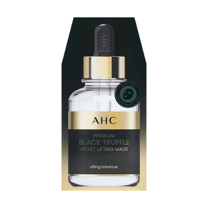 韓國AHC 黑松露逆齡黑金面膜 玻尿酸補水 緊緻淡紋抗初老 5片入
