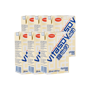 【超值6盒】香港VITASOY維他奶 原味豆奶250ml*6
