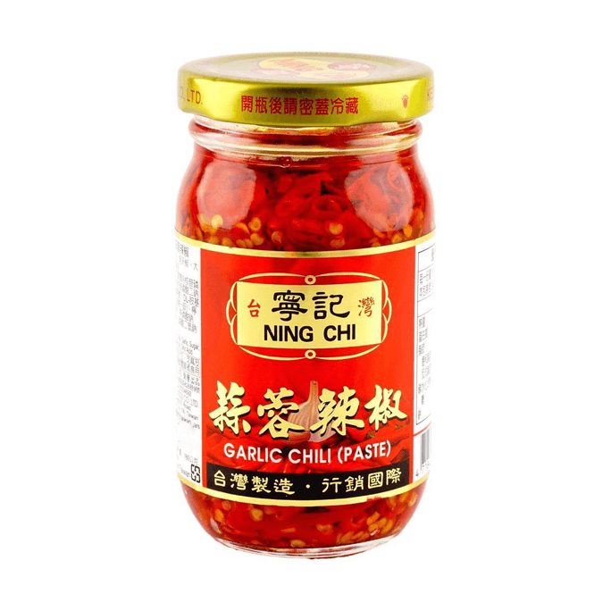 台灣寧記 蒜蓉辣椒 炒菜拌飯調味辣醬 245g