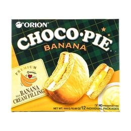  Banana Choco Pie 12pcs   444g