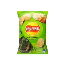 台湾版LAY'S乐事 薯片 九州岩烧海苔味 59.5g