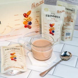 韩国AREUM DEUL 混合坚果水果奶昔饮料 180ml*15包