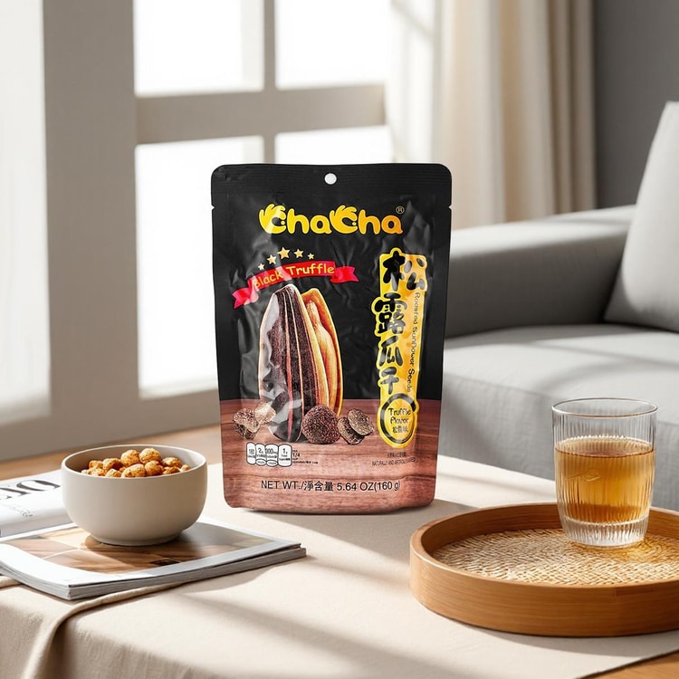 CHACHA Black Truffle Flavor Sunflower Seeds 5.64 oz - Yami.com