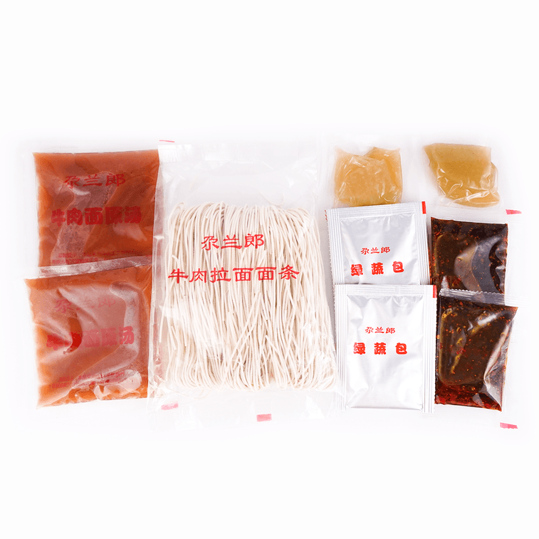 尕兰郎 兰州牛肉面 牛肉风味拉面 超值双人份 新包装 450g【兰州人都说超正宗】 7