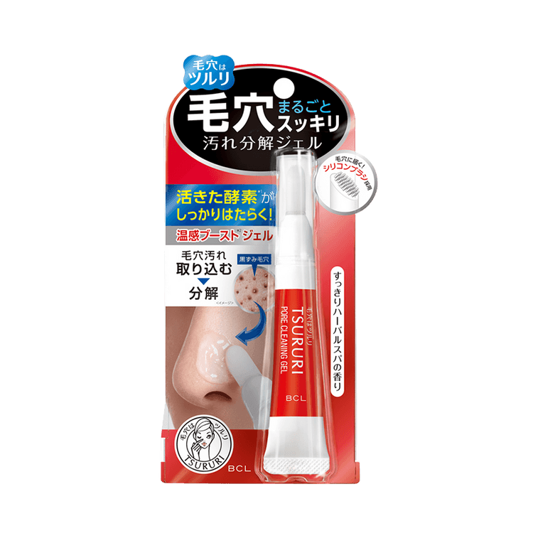 【日本直效郵件】日本BCL TSURURI 毛孔污垢分解酵素去黑頭凝膠 15g