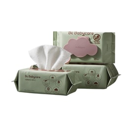BC BABYCARE 婴幼儿手口湿巾 婴幼儿手口屁屁湿纸巾 80Count 3-pack
