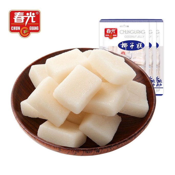 【中國直郵】 春光 糖果椰子糕軟糖 200g 海南特產休閒食品追劇解饞小零食水果糖