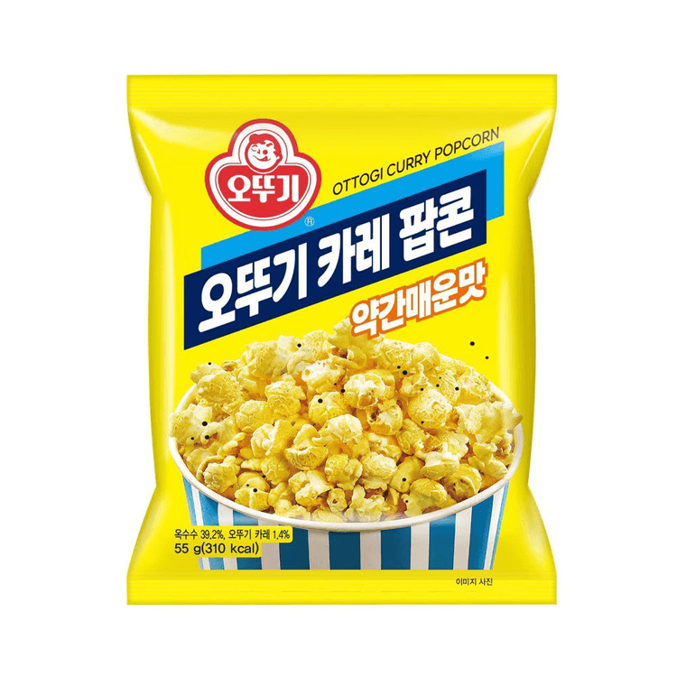 韓国 OTTOGI タンブラー カレーポップコーン マイルドスパイシー 55g