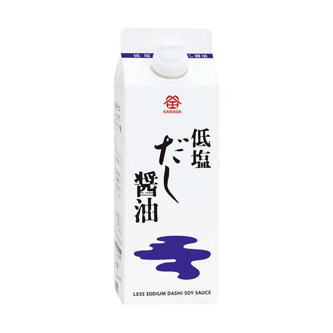 Teien Dashi Shoyu- Japanese Style  Less Sodium Dashi Soy Sauce, 16.9 fl oz 【For Noodles, Sashimi and Tofu】